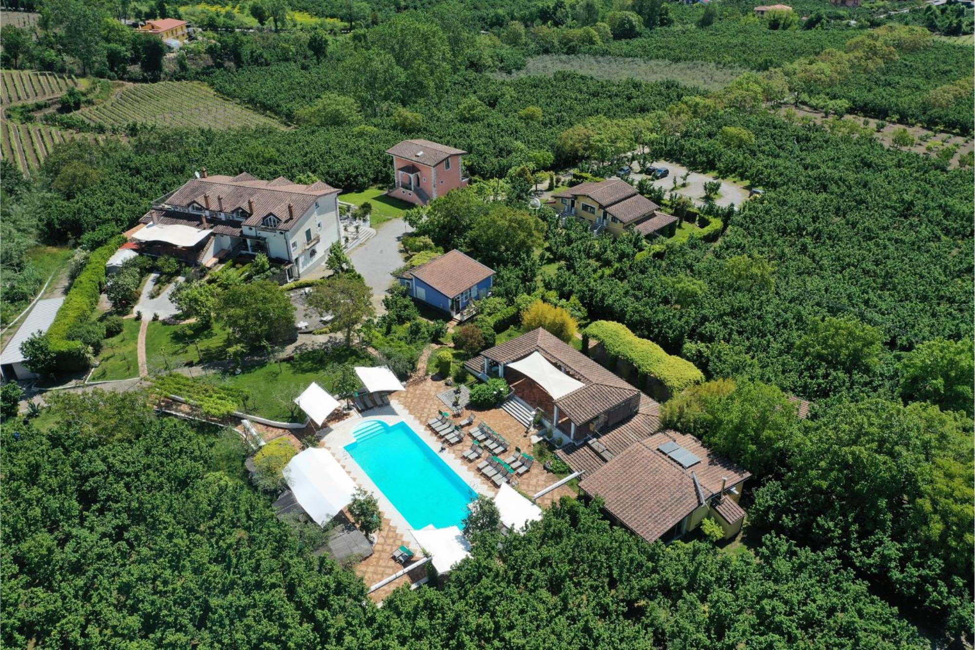Hotel Villa Rizzo Resort And Spa San Cipriano Picentino Dış mekan fotoğraf